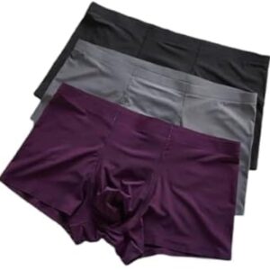 Men's Boxers – Set of 3 (65% Cotton, 35% Spandex)