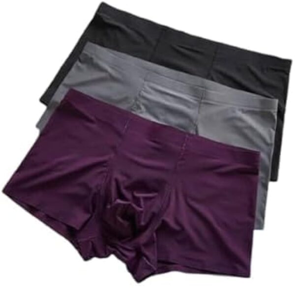 Men's Boxers – Set of 3 (65% Cotton, 35% Spandex)