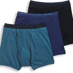 Men's Boxers – Set of 3 (100% Cotton)